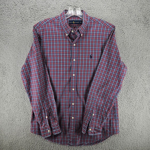 Ralph Lauren Other - Ralph Lauren Long Sleeve Button Shirt Men's Size M 100% Cotton‎ Plaid